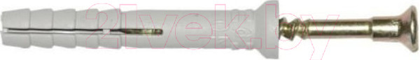 Изображение товара Дюбель-гвоздь Kranz Потайной бортик 8x120 / KR-01-3621-0013 (100шт)
