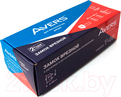 Изображение товара Замок врезной Avers T-0523-C-CR-R
