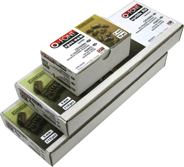 Изображение товара Комплект шрифтов OPUS OFMSCYRRU16