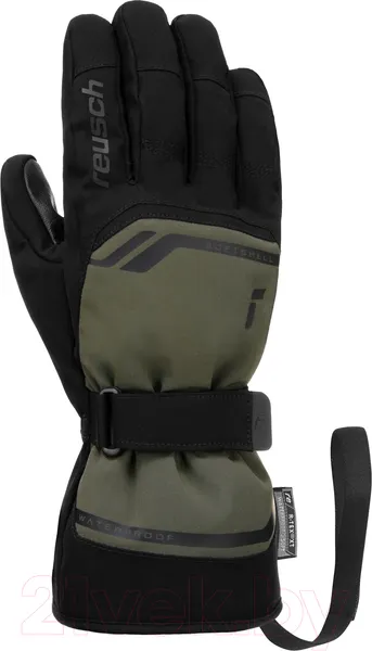 Изображение товара Перчатки лыжные Reusch Primus R-Tex Xt / 6201224-5710 (р-р 9.5, Burnt Olive/Black)