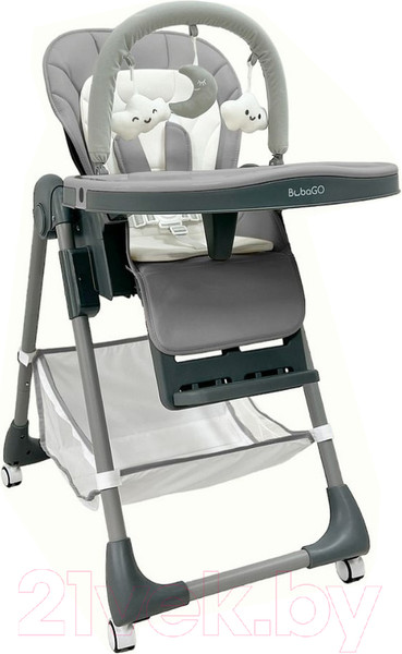 Изображение товара Стульчик для кормления Bubago Amelia / BG 103-2 (Light Grey)