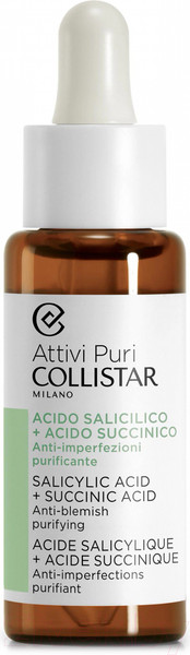 Изображение товара Сыворотка для лица Collistar Attivi Puri Salicylic Acid + Succinic Acid (30мл)