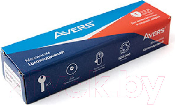 Изображение товара Цилиндровый механизм замка Avers GM-120-C-CR