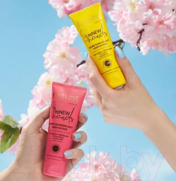 Изображение товара Крем для рук Eveline Cosmetics Renew Hands Глубоко увлажняющий (75мл)