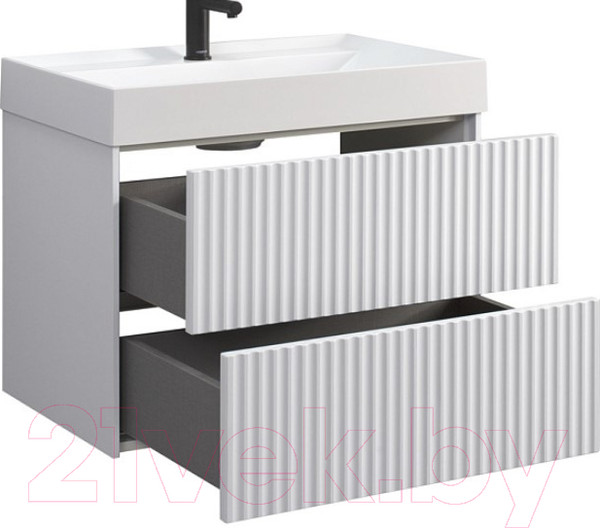 Изображение товара Тумба под умывальник Belux Сиртаки НП 85-02 (1, белый глянцевый)