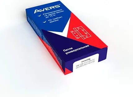 Изображение товара Петля дверная Avers 75x63x2.5-B2-CR