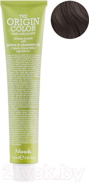 Изображение товара Крем-краска для волос Nook The Origin Color Permanent Colouring Cream 8.1 Light Blonde Ash