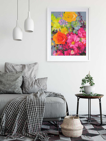 Изображение товара Набор алмазной вышивки Феникс+ Все в цветах / 59792