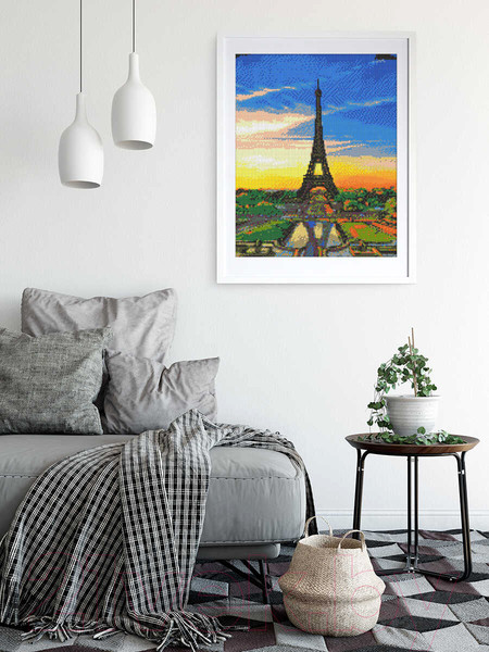 Изображение товара Набор алмазной вышивки Феникс+ Эйфелева башня / 59794