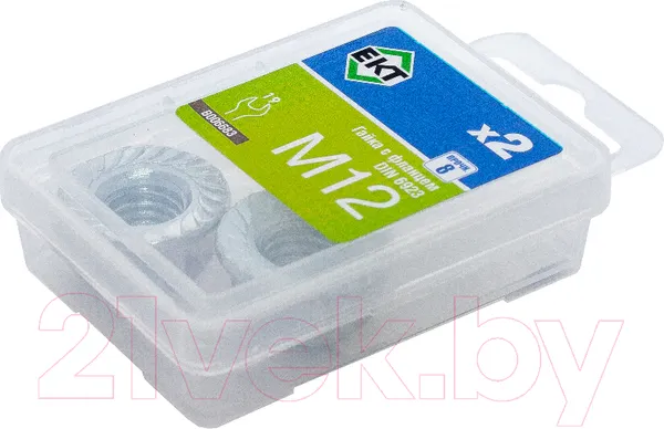 Изображение товара Гайка ЕКТ M12 с фланцем / B006683 (2шт)