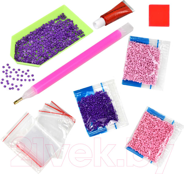 Изображение товара Набор алмазной вышивки Феникс+ Взгляд леопарда / 59798