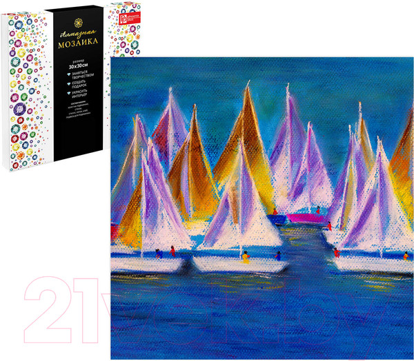 Изображение товара Набор алмазной вышивки Феникс+ Летняя регата / 59804