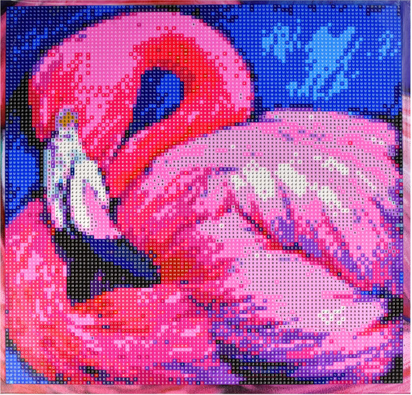 Изображение товара Набор алмазной вышивки Феникс+ Розовый фламинго / 59806