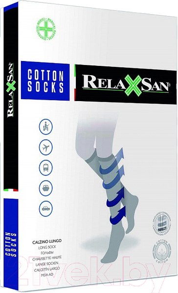 Изображение товара Гольфы компрессионные RelaxSan 920, 2 кл.к. (22-27мм.рт.ст.,р.4, черный)