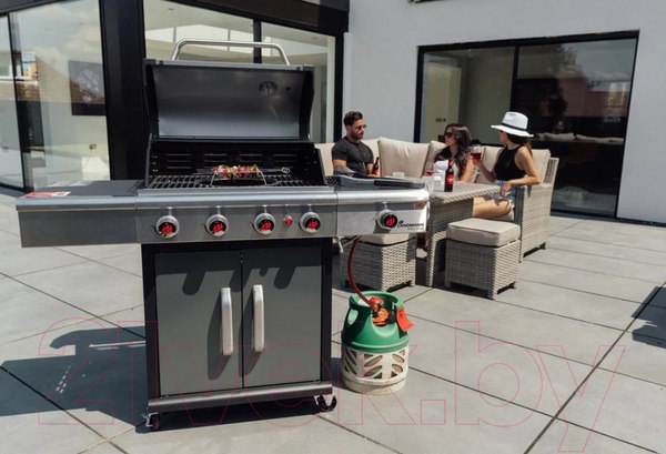 Изображение товара Газовый гриль Landmann TRITON COOK 4.1 (серый)