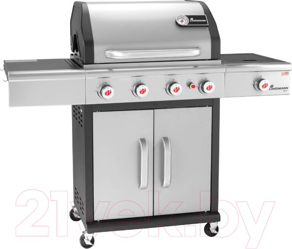 Изображение товара Газовый гриль Landmann TRITON COOK 4.1 (серый)