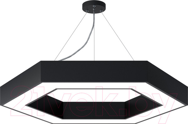 Изображение товара Потолочный светильник ЭРА Geometria Hexagon SPO-123-B-40K-045 / Б0058879
