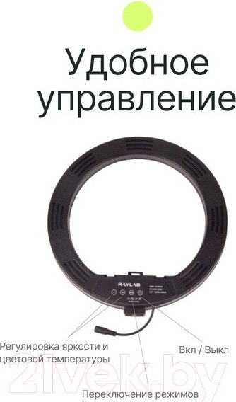Изображение товара Кольцевая лампа RayLab RL-0114 Kit