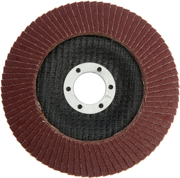 Изображение товара Шлифовальный круг Tundra Лепестковый торцевой конический 125x22 Р120 / 1857754