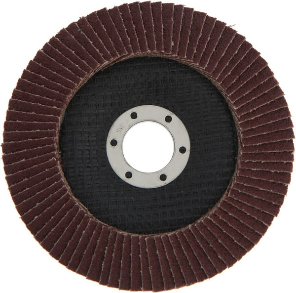 Изображение товара Шлифовальный круг Tundra Лепестковый торцевой конический 125x22 Р60 / 1857751