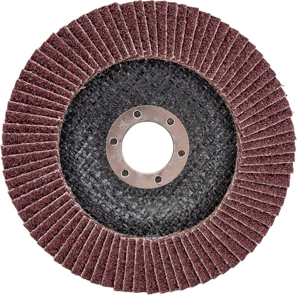Изображение товара Шлифовальный круг Tundra Лепестковый торцевой 125x22 Р24 / 4962242