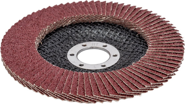Изображение товара Шлифовальный круг Tundra Лепестковый торцевой 125x22 Р60 / 1124384