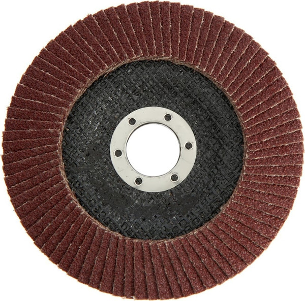 Изображение товара Шлифовальный круг Tundra Лепестковый торцевой 125x22 Р60 / 1124384