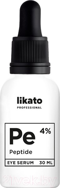 Изображение товара Сыворотка для век Likato Professional Омолаживающая с пептидами 4% (30мл)