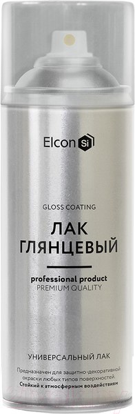 Изображение товара Лак Elcon 520мл (бесцветный глянцевый)