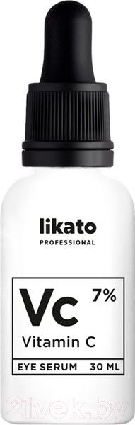Изображение товара Сыворотка для век Likato Professional Питательная с витамином С 7% (30мл)