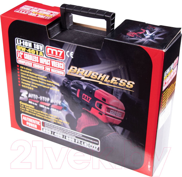 Изображение товара Аккумуляторный гайковерт M7 DW-401A