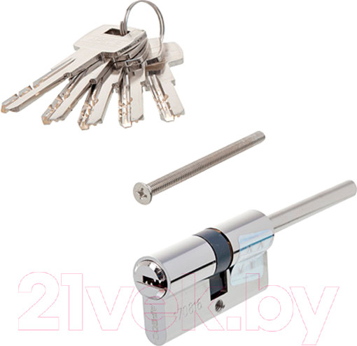 Изображение товара Цилиндровый механизм замка Apecs SM-60(30S/30)-S/65-NI