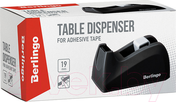Изображение товара Диспенсер для скотча Berlingo FSd_00021 (черный)