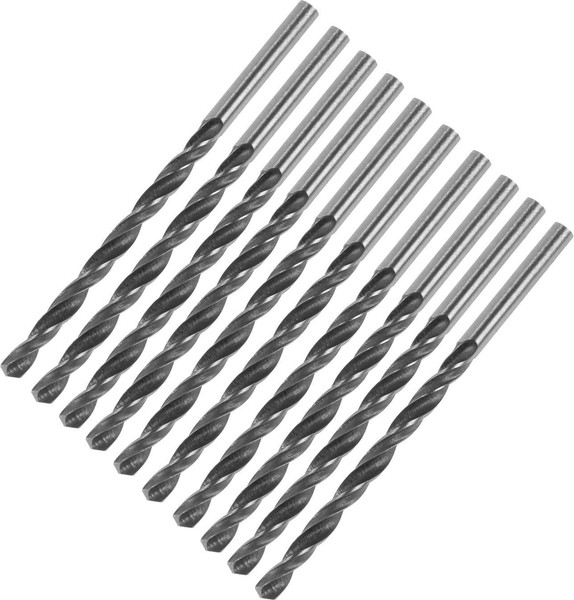 Изображение товара Набор сверл Tundra HSS цилиндрический хвостовик по металлу 3.2x65мм / 4727947 (10шт)