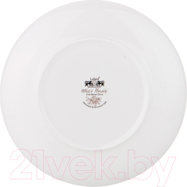 Изображение товара Чашка с блюдцем Lefard White flower / 415-2241