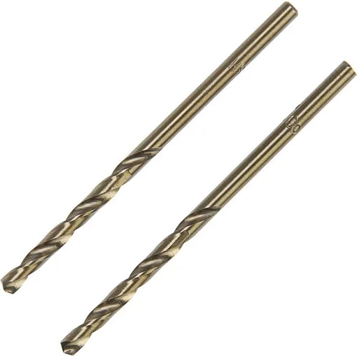 Изображение товара Набор сверл Tundra HSS-Co цилиндрический хвостовик по металлу 3мм / 4087152 (2шт)