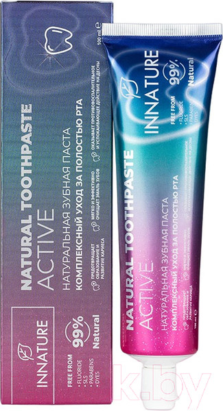 Изображение товара Зубная паста Innature Active Комплексный уход за полостью рта (100мл)
