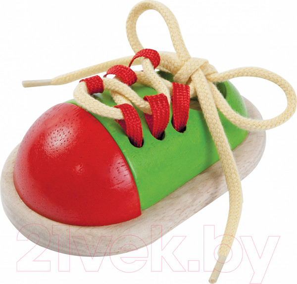 Изображение товара Развивающий игровой набор Plan Toys Шнуровка Башмачок / 5319