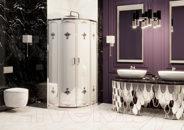 Изображение товара Душевой уголок Ambassador Royal 90x90x200 / 18015106