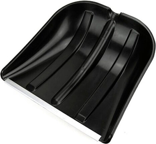 Изображение товара Лопата для уборки снега No Brand Памир 410x420мм Аллюминиевая планка (черный)