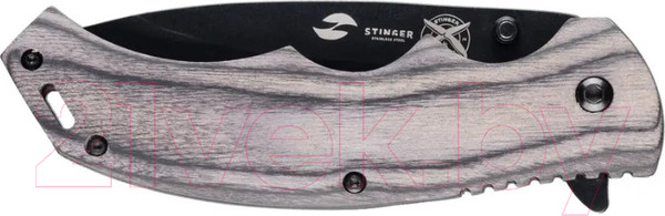 Изображение товара Нож складной STINGER FK-1116BK (серый)