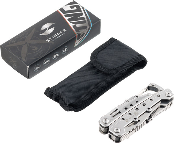 Изображение товара Мультитул STINGER MT-9160S (серебристый)