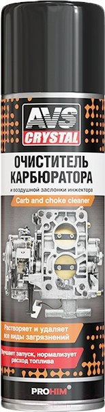 Изображение товара Очиститель карбюратора AVS AVK-045 / A78522S (335мл)