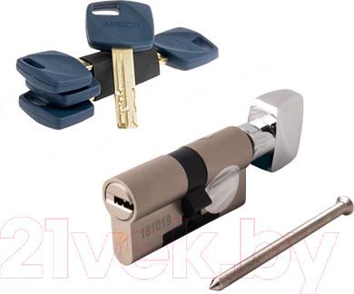 Изображение товара Цилиндровый механизм замка Apecs Premier XR-60-C15-NI