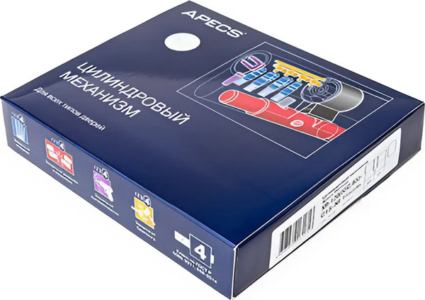 Изображение товара Цилиндровый механизм замка Apecs Premier XR-90(35/55)-NI