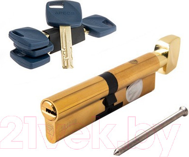 Изображение товара Цилиндровый механизм замка Apecs Premier XR-110-C15-G