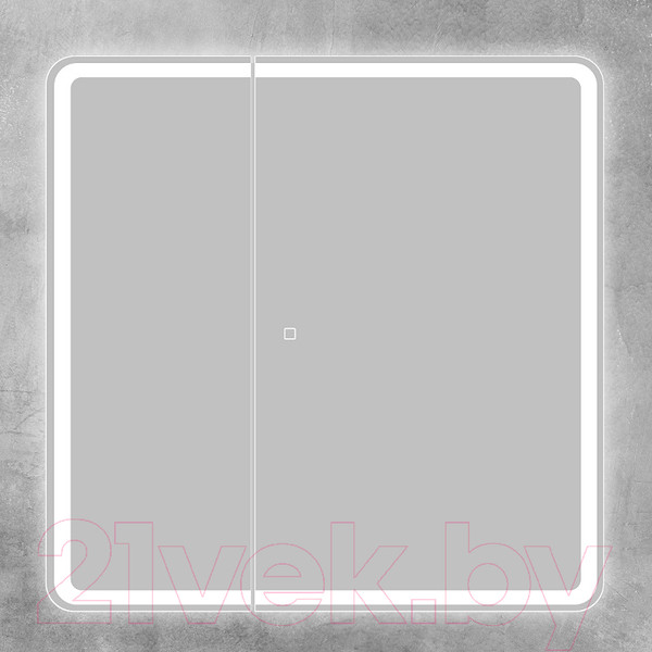 Изображение товара Шкаф с зеркалом для ванной BelBagno SPC-MAR-800/800-2A-LED-TCH