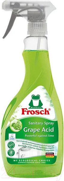 Изображение товара Чистящее средство для ванной комнаты Frosch Зеленый виноград New (500мл)