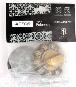 Изображение товара Фиксатор дверной защелки Apecs WC-2412-ANB