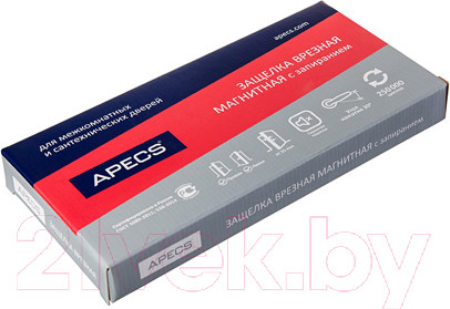 Изображение товара Защелка врезная с фиксацией Apecs 5300-M-WC-BLM